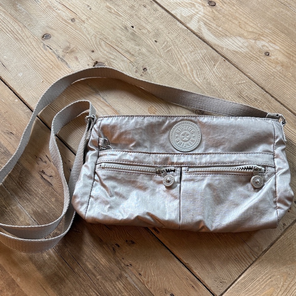 Kipling Metallic Crossbody Bag